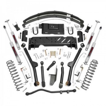 Kit de elevación +4,5Pulgada (+12cm aproximado)  Brazo Largo Jeep Cherokee XJ